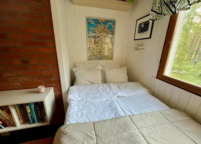 בקתה Lumossa Aurora Lakeside House *