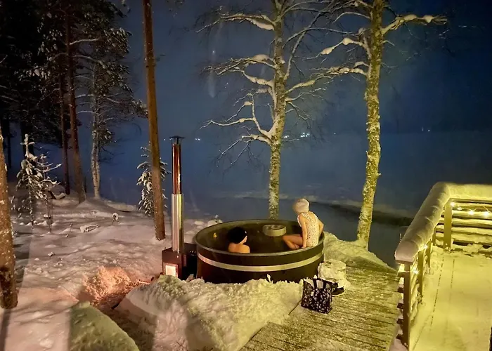 בקתה Lumossa Aurora Lakeside House